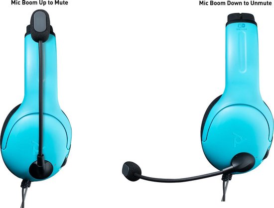PDP Gaming LVL40 Stereo Gaming Headset - Nintendo Switch - Blauw/Rood
