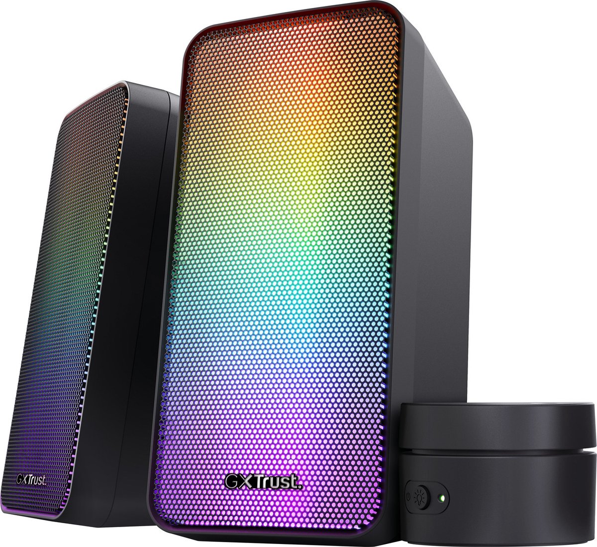 speakers, pc speakers, RGB lighting, desktop speaker, wireless speaker