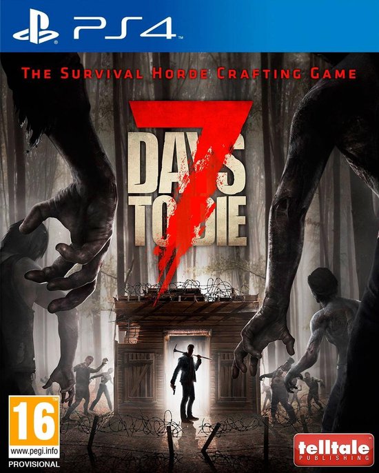 DGM-outlet-7-Days-to-Die-PS4 Boek, Publicatie, Persoon, Volwassene, Man