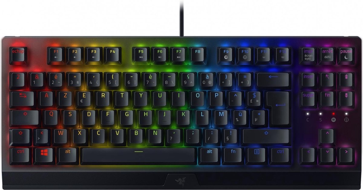 Razer BlackWidow V3 Pro FR Qwerty Mechanisch Gaming Toetsenbord - Groene Switch