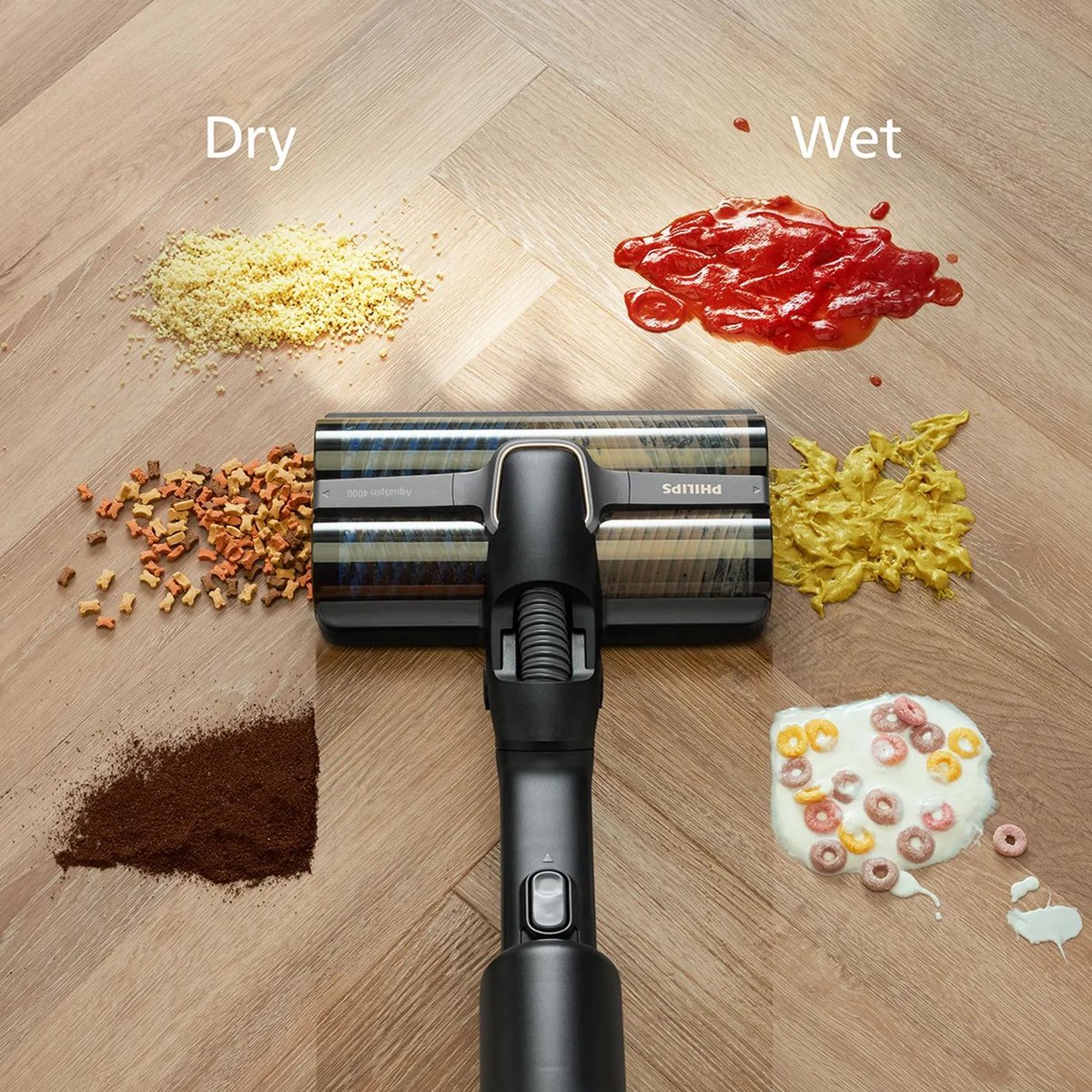 Philips 9000-serie - AquaTrio - Snoerloze Stofzuiger en Dweil XW9463/11