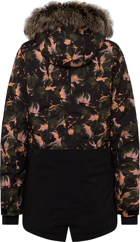 O'Neill Zeolite Jacket Dames Ski jas - Maat XS - Black Aop