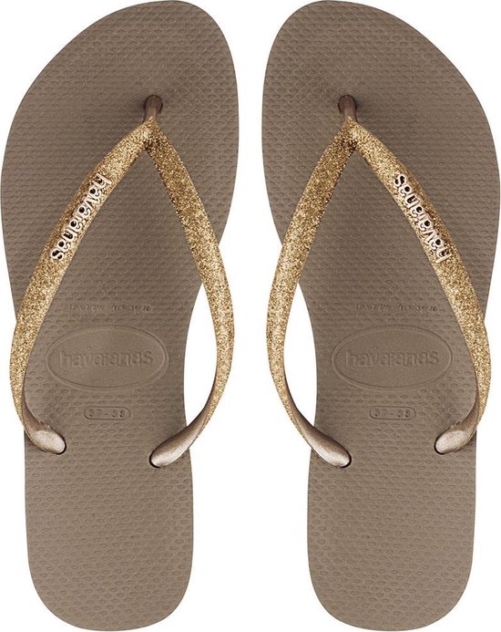 Havaianas Slim Glitter Dames Slippers - 41/42