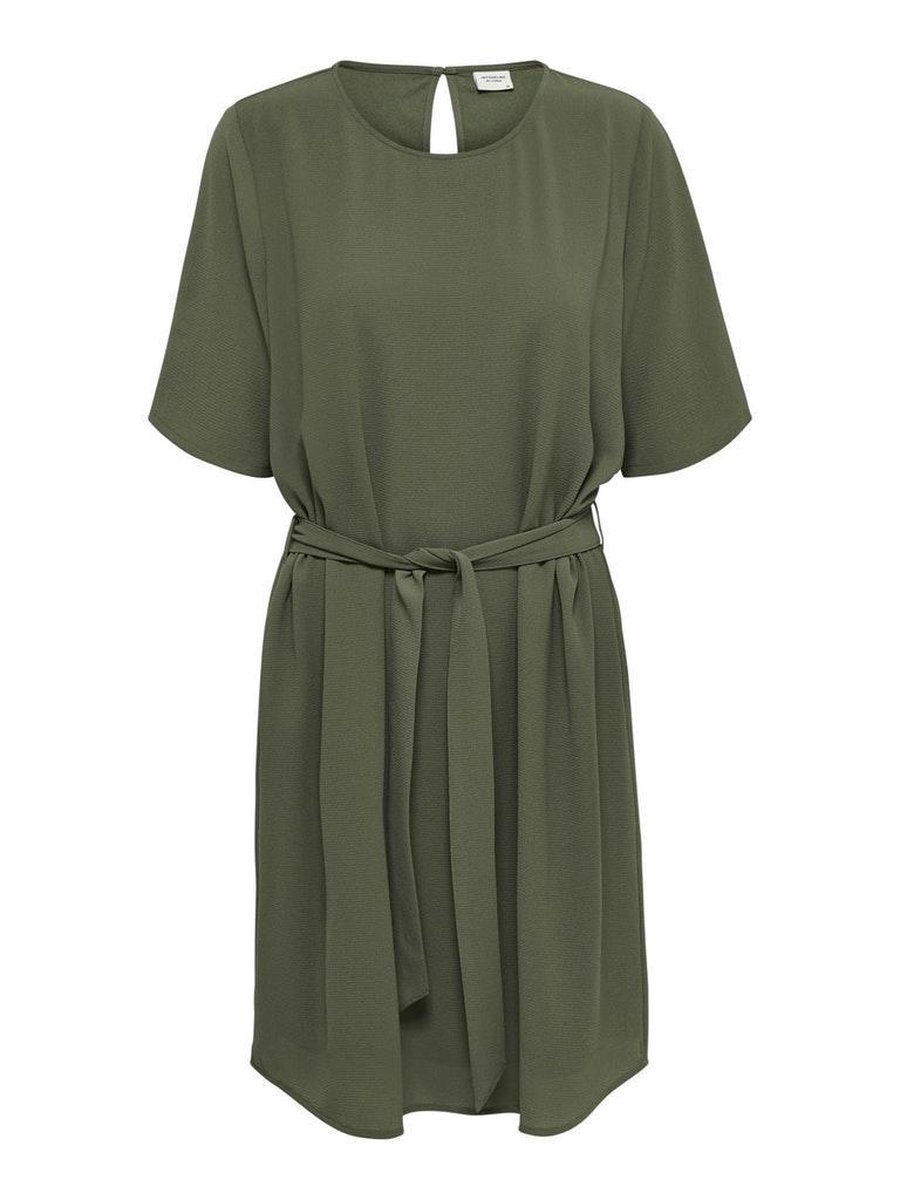 JdY  Maat 42 JDYAMANDA 2/4 BELT DRESS WVN NOOS Dames Jurk