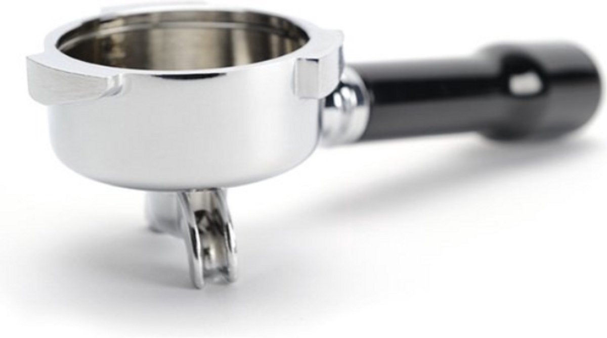 Quick Mill 820 geel piston espressomachine benelux met tamper