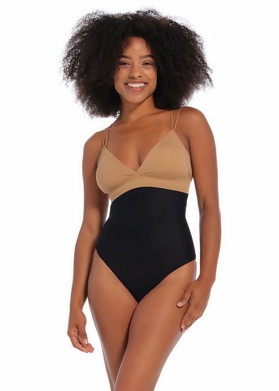 MAGIC Bodyfashion Maat L Ultra Thin Power Thong Zwart Dames