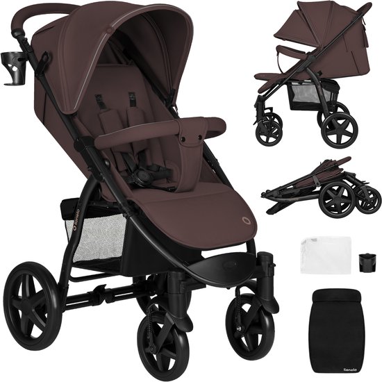 Lionelo Buggy Annet - & - met - & - Verstelbare Rugleuning & - tot 22 - Kinderwagen