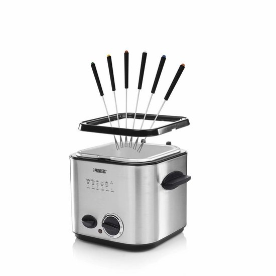 Princess Classic Mini 182611 - Fondue/Frituurpan Combinatie