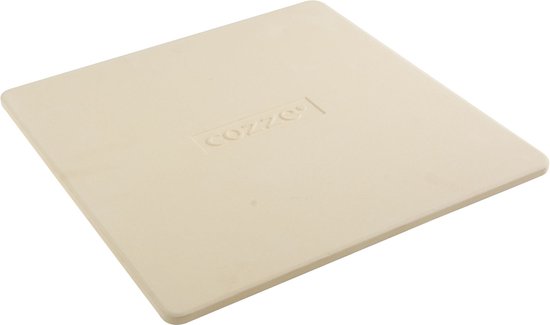 Cozze - Pizzasteen 34,5 x 34,5 cm - Keramiek - Beige