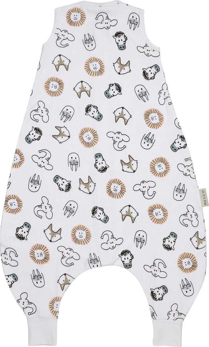Meyco  - mt 92 - Baby Animal baby zomer slaapoverall jumper