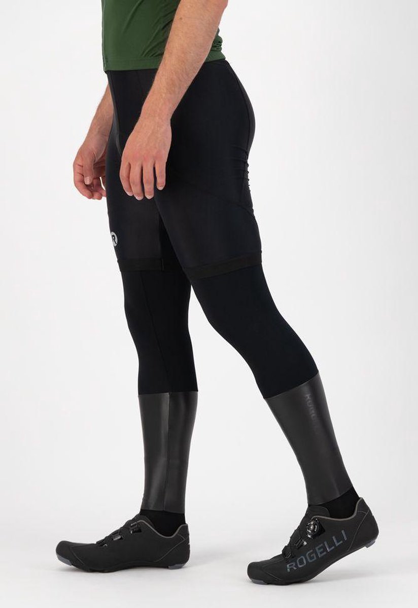 Rogelli - Maat XS/S - Halo Beenstukken Waterafstotend - Unisex - Zwart