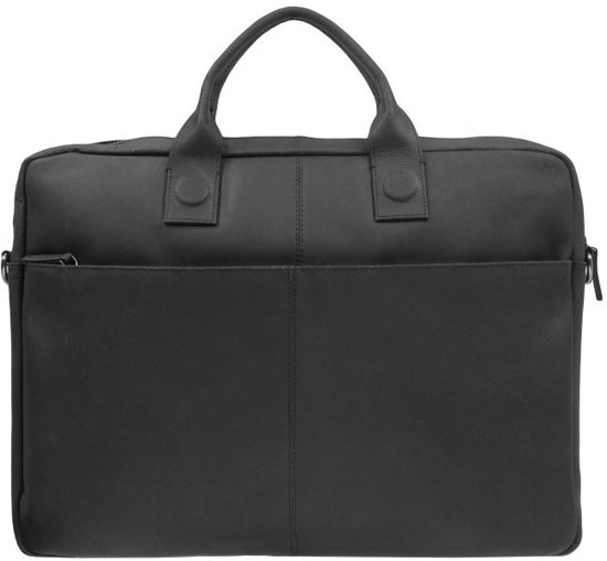 DSTRCT Fletcher Street Aktetas - 17 inch laptoptas - Zwart