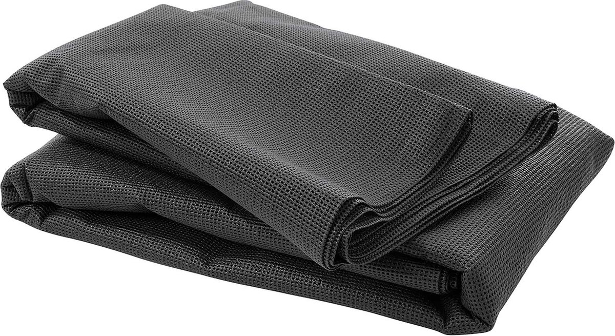 kussenhoes, polyester, donkergrijs, mesh, afmetingen nearing standard
