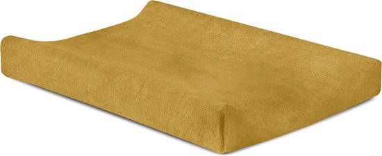 Jollein Aankleedkussenhoes badstof 50x70cm - mustard