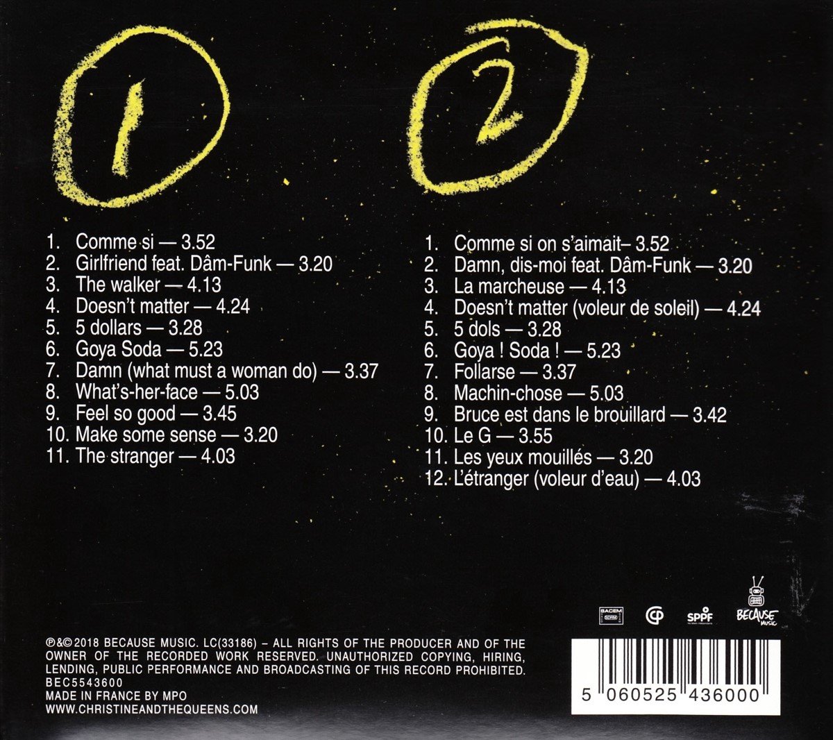Christine And The Queens - Chris (2 CD) (English Edition)