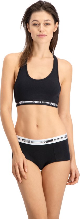 PUMA - Onderbroek Dames Iconic Mini Short - L -  2 Pack