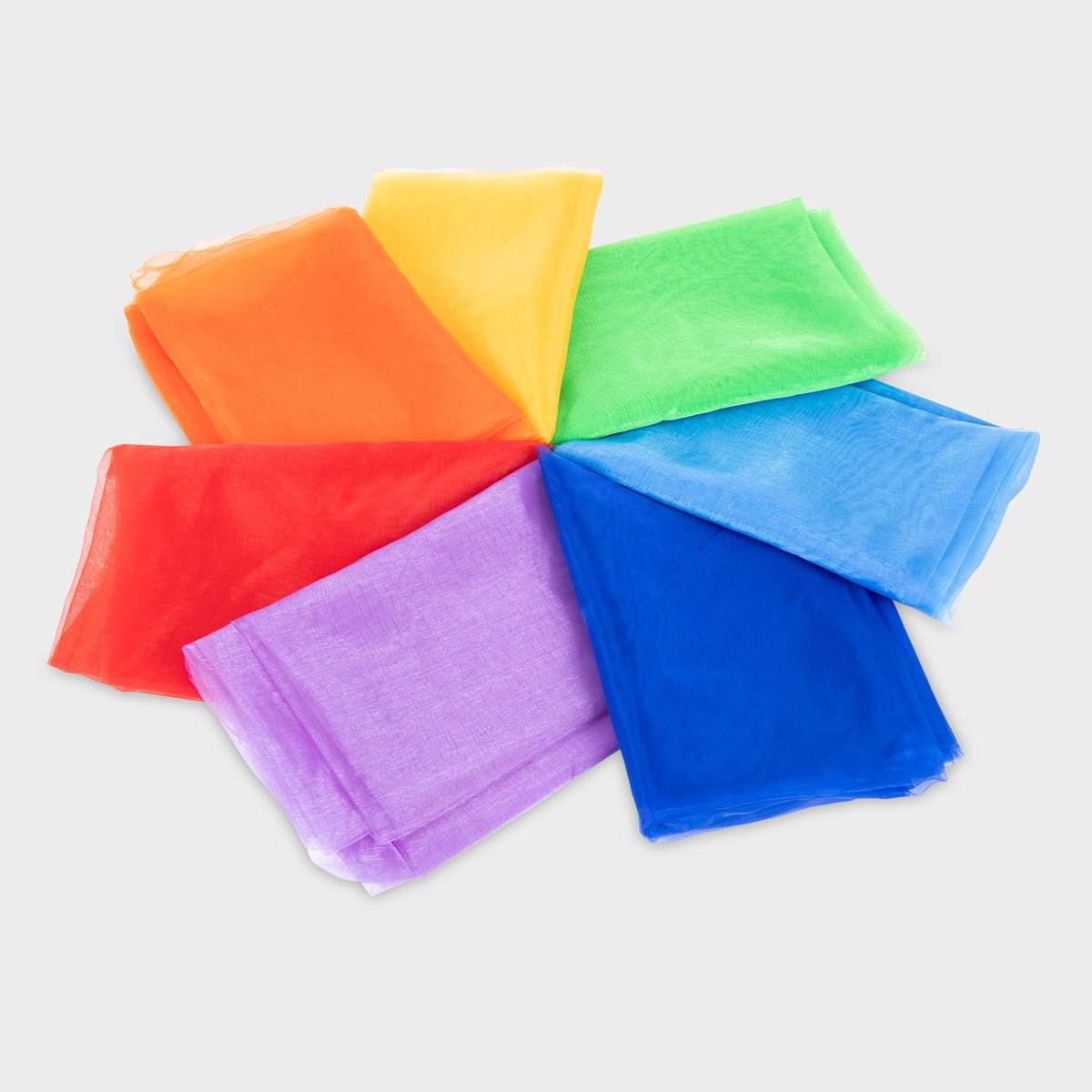 kleding, sjaal, neon kleuren, multicolor, licht materiaal
