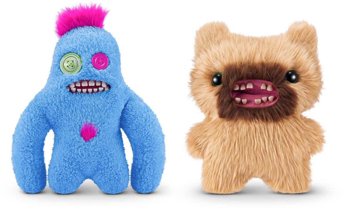 knuffel, pluche, monsters, stuk, kleurrijk