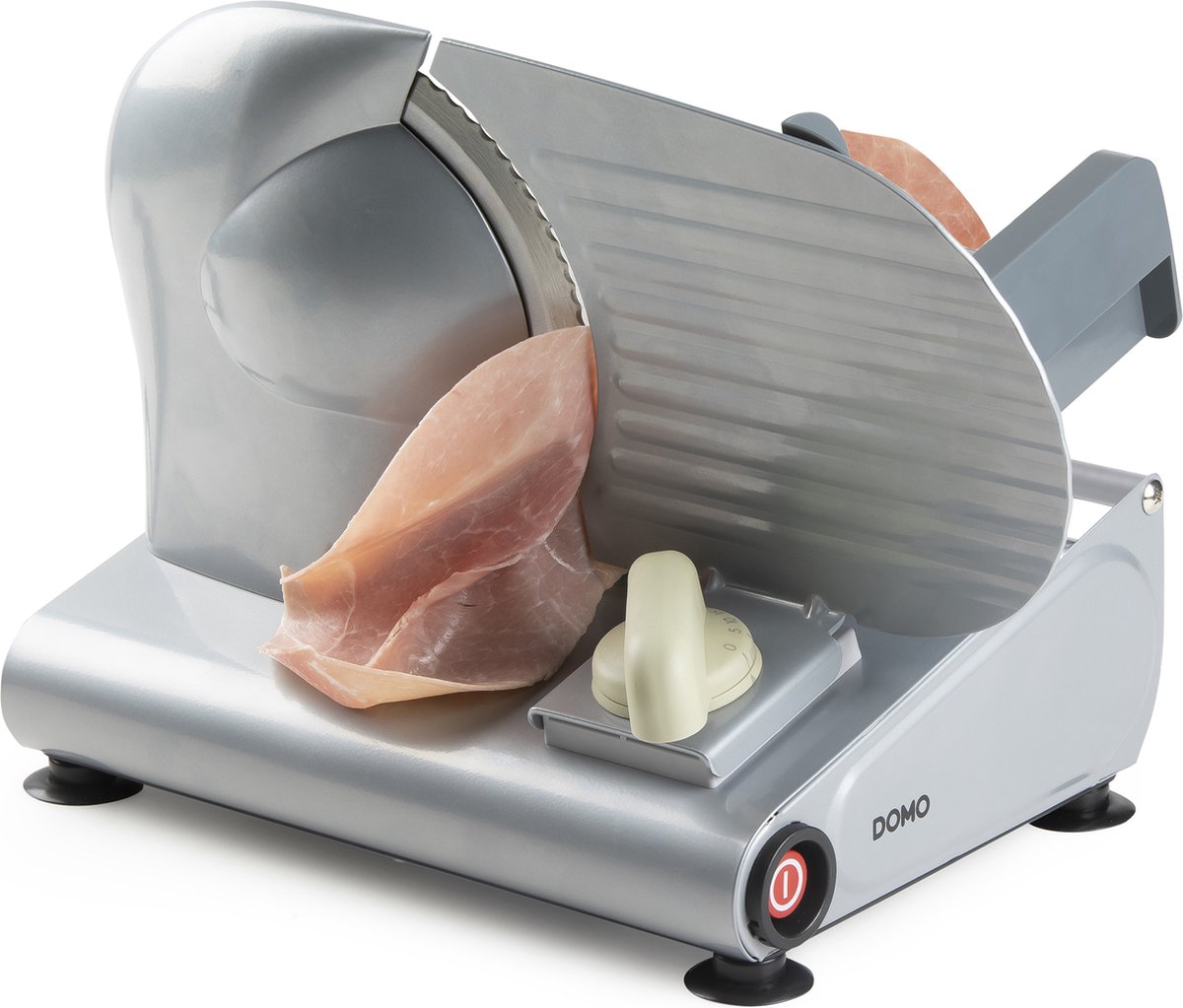 DOMO DO521S Snijmachine – Gekarteld RVS Mes Ø 19 cm – Allessnijder - 150W