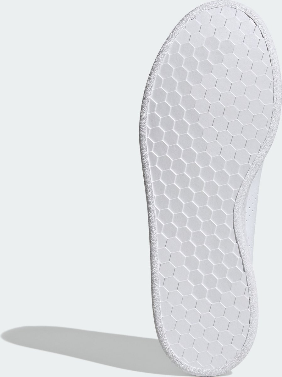adidas Sportswear Advantage Base - maat 45 1/3 - Court Lifestyle Schoenen - Unisex - Wit