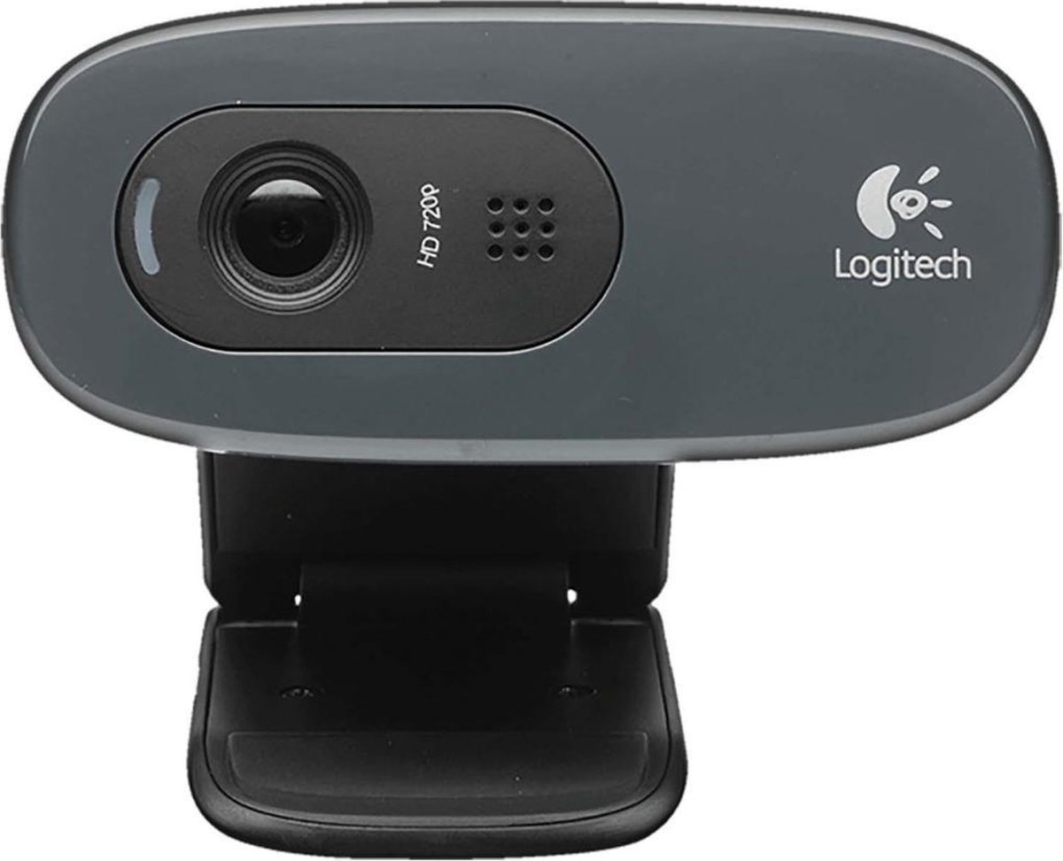 Logitech C270 - 720p HD Webcam - 3MP - Grijs