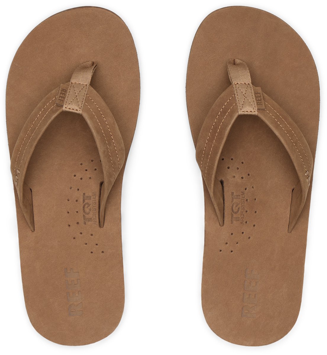 REEF - maat 42 - REEF DRAFTSMEN CLASSIC Heren Slippers - Bruin