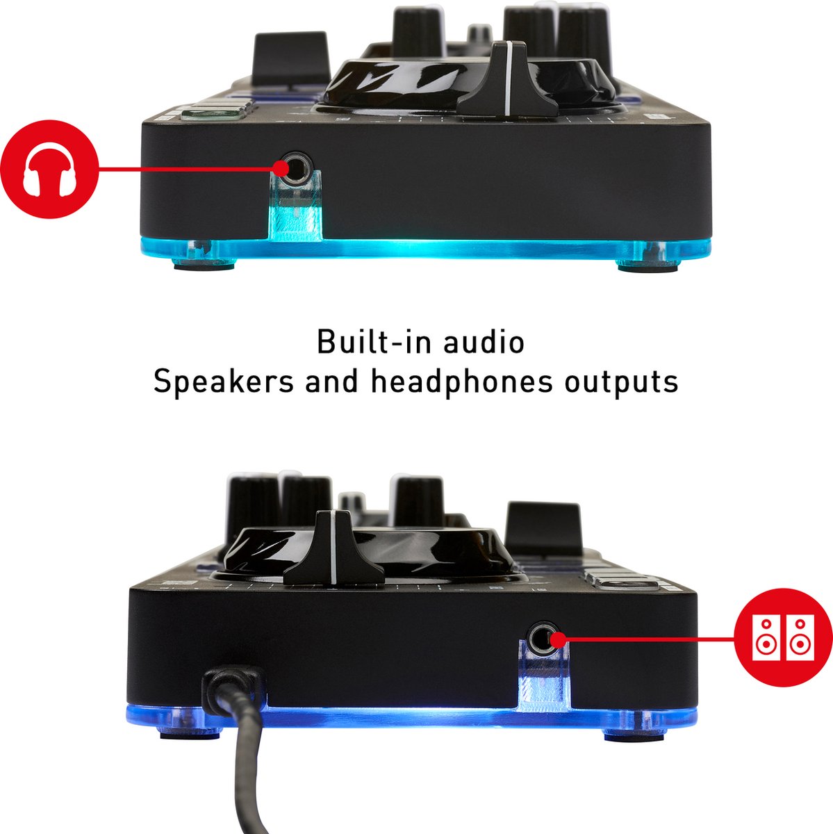 Hercules DJControl Starlight - DJ controller - Zwart