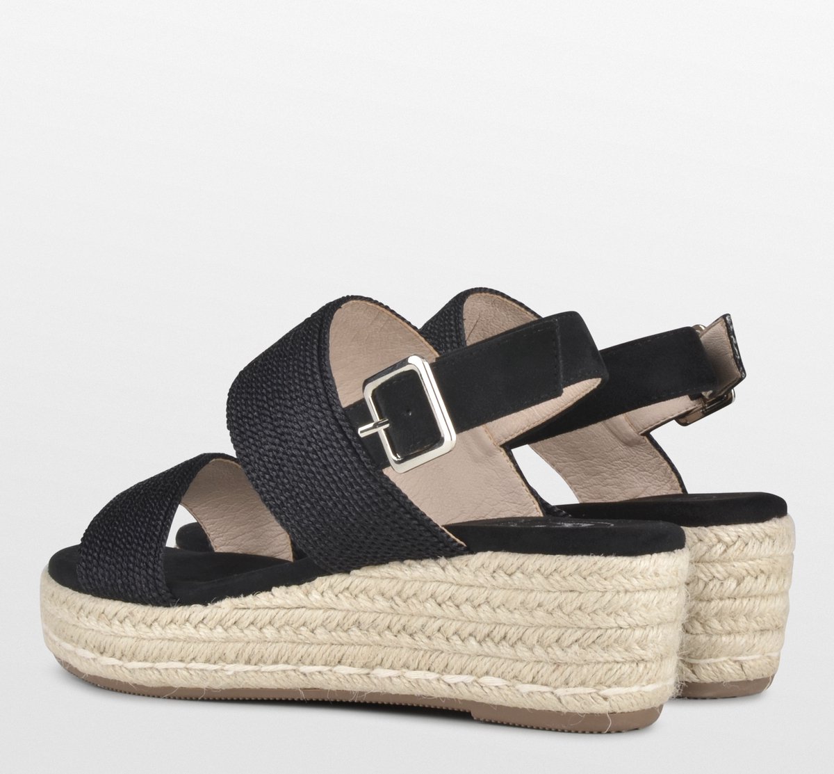 POSH by Poelman - Maat 40 - CETO Dames Sandalen - Zwart