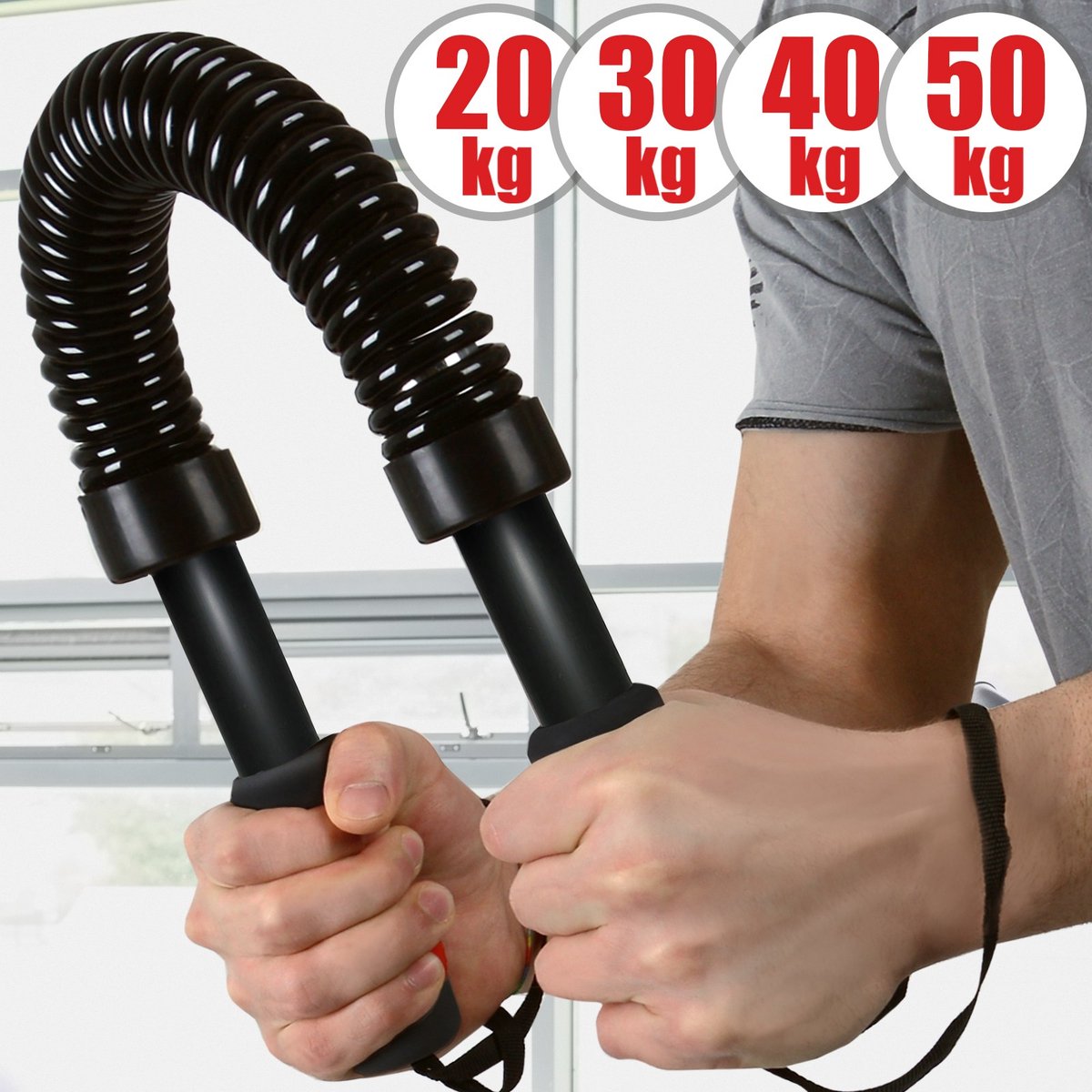 touwtrekker, flexibele buis, halveef, handgreep, ventielsluiter