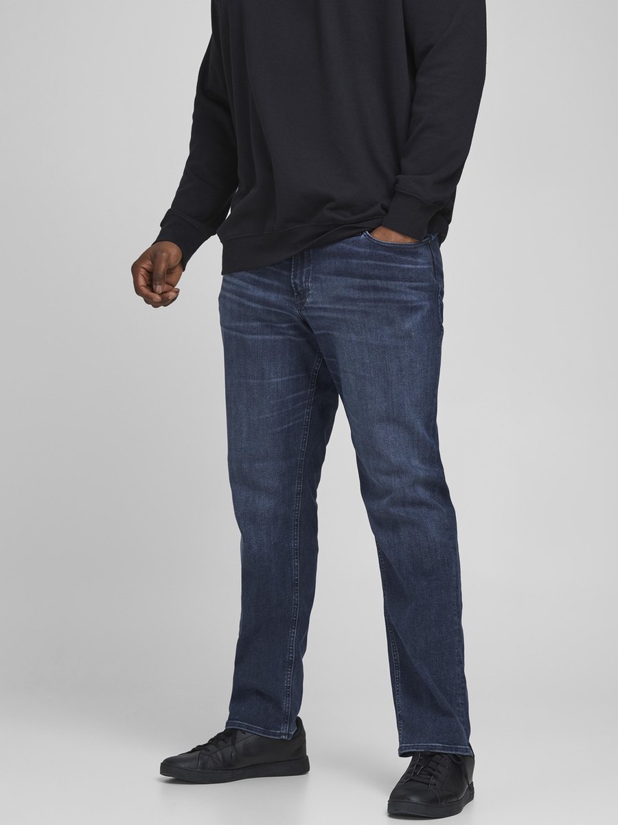 JACK&JONES - Maat W42 x L32 - PLUS SIZE JJIGLENN JJORIGINAL AM 812 PS Heren Jeans