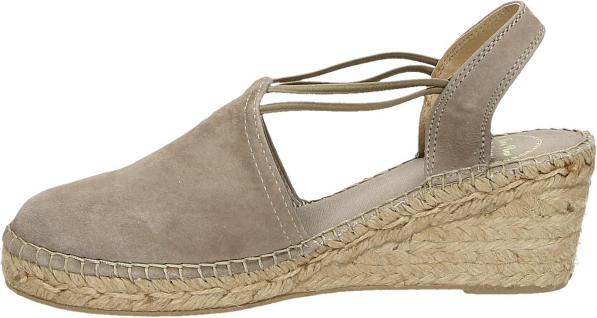 Toni Pons Tremp Dames Espadrilles - 40 - taupe