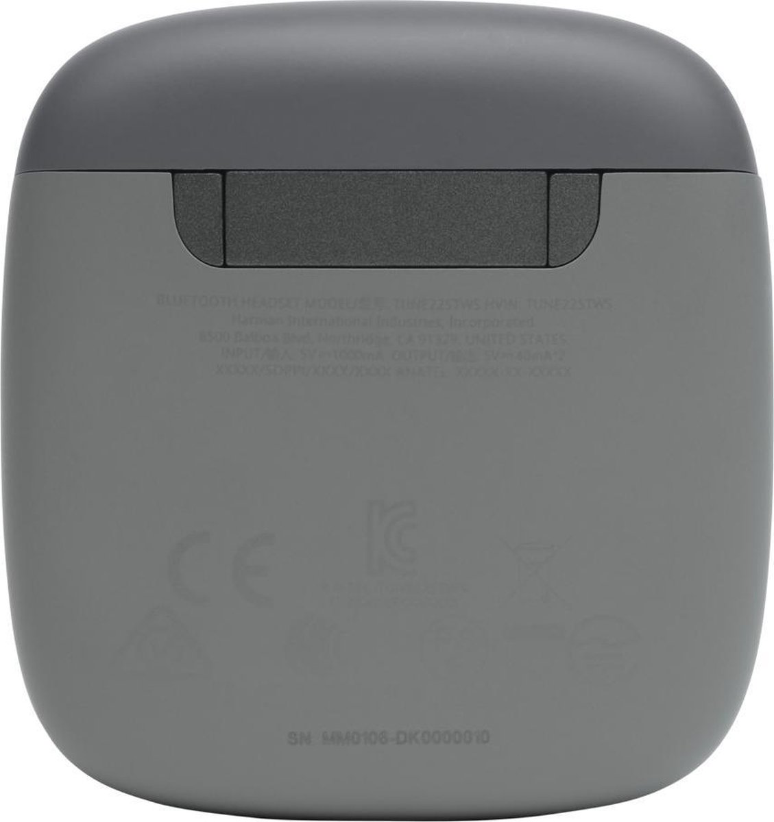 JBL TUNE 225TWS - Volledig Draadloze Oordopjes - Grijs
