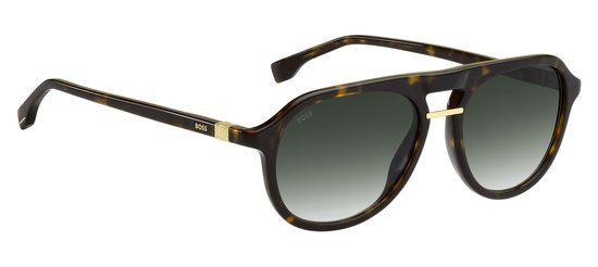 HUGOBOSSBLACK Zonnebril (BOSS1435/S) Volwassenen Bruin Volledig omrand