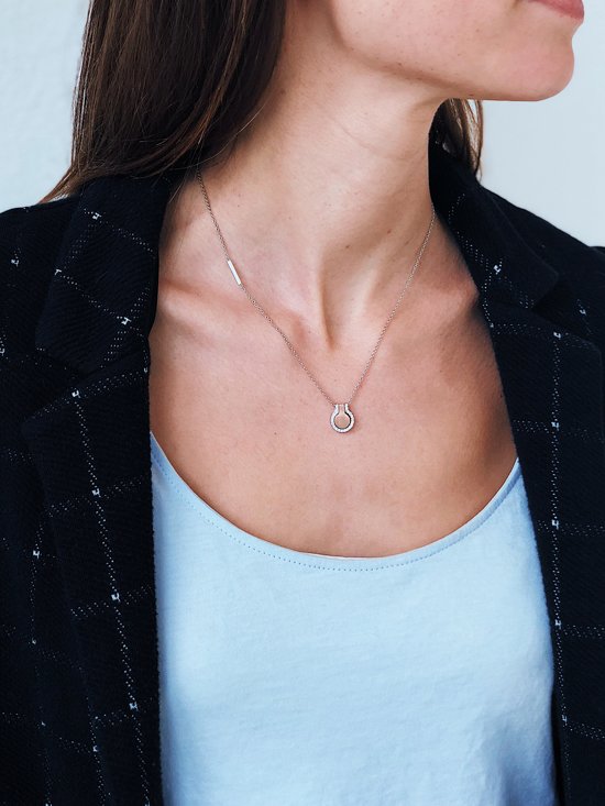 Esprit Fuse collier - Zilver roségoudverguld - Rosékleurig