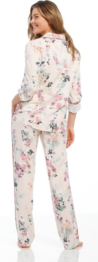dgmoutlet-nl-Pastunette-Deluxe-Artistic-Pink-Dames-Pyjamaset-Roze-Maat-48-aanbieding-sale-korting-2 Kleding, Pyjama