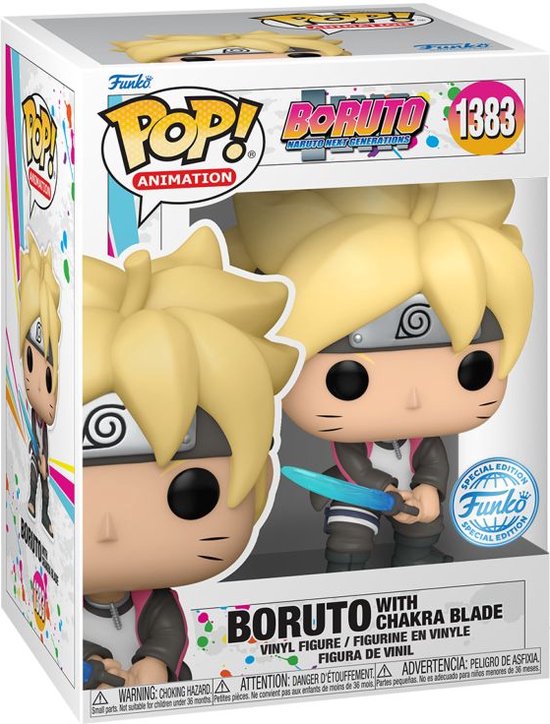 Funko Pop #1383 Funko Pop! Boruto: Naruto Next Generations - Boruto with Chakra Blade Exclusive