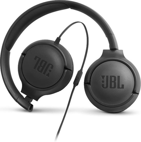 JBL T500 - On-ear koptelefoon - Zwart