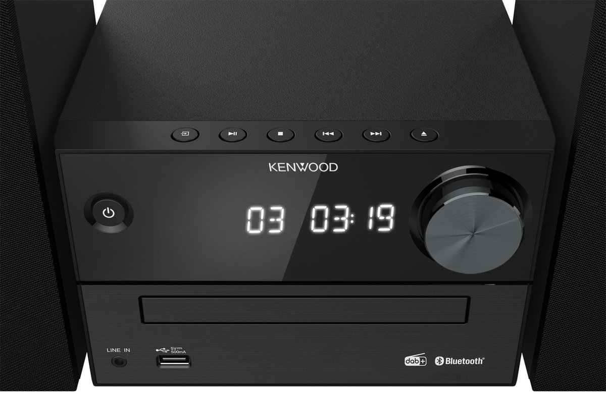 Kenwood M-420DAB - Micro DAB+ HiFi-systeem - Zwart