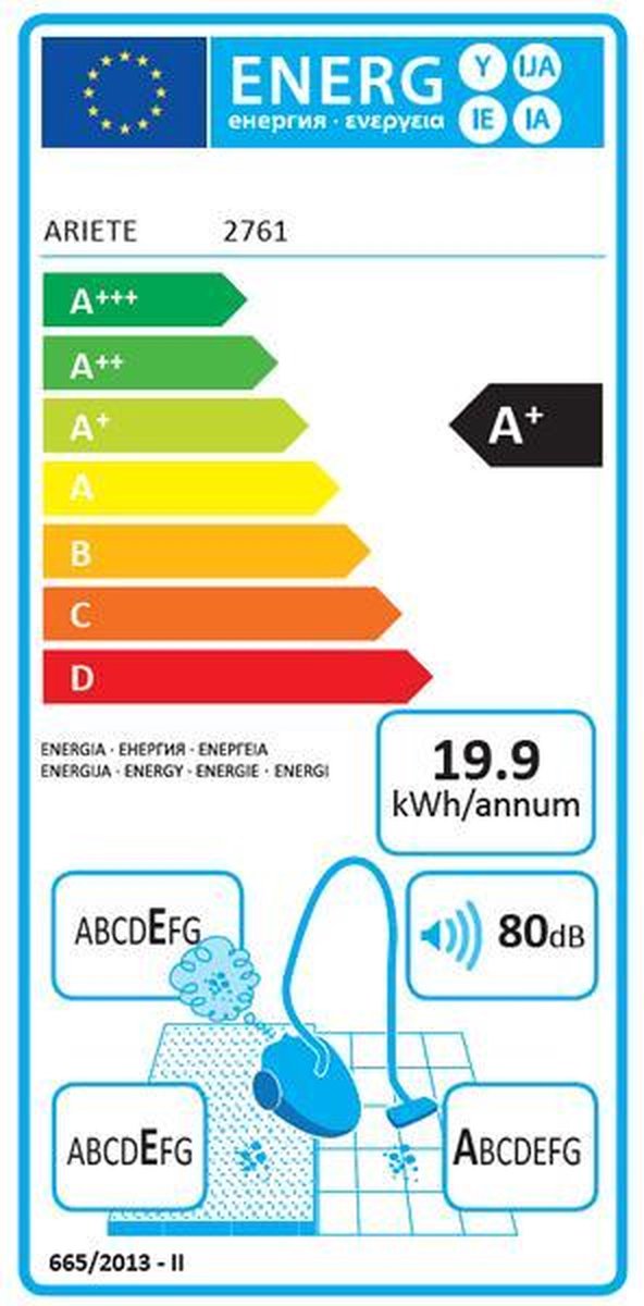 Ariete - Handy Force - steelstofzuiger