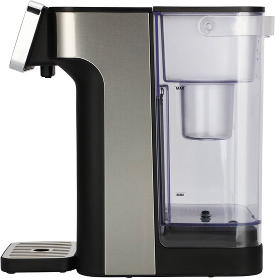 espressomachine, single-serve, coffee, water-reservoir, metallic