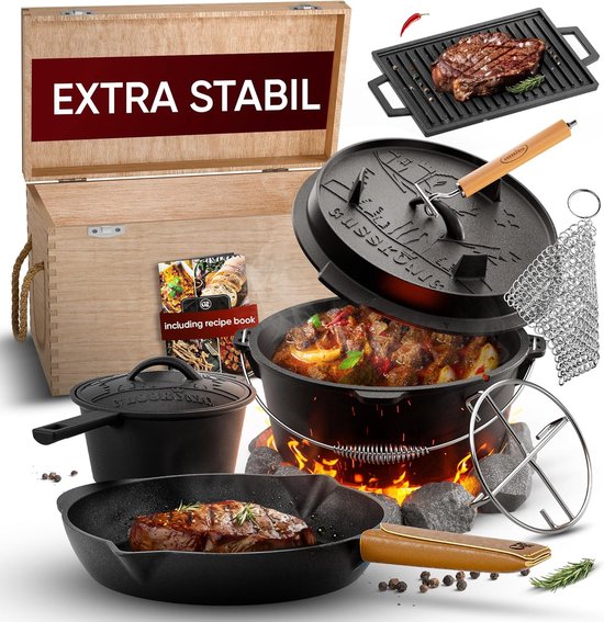 Kookgerei, Pot, Dutch Oven, Bbq, Grillen