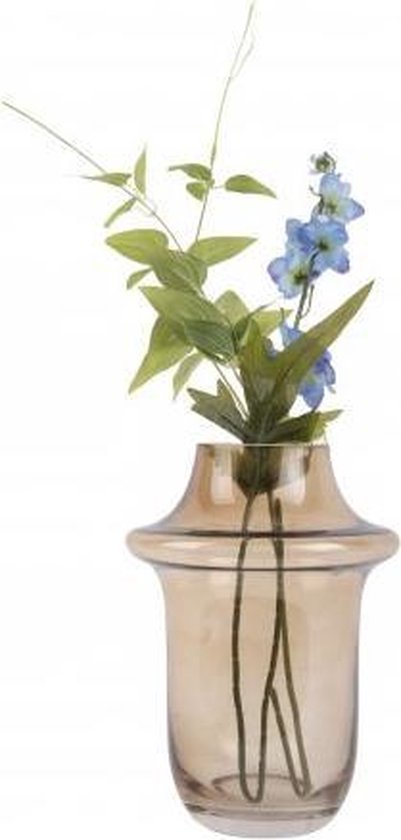 Pt, (Present Time) Prestige Vaas - glas - 20x27cm - bruin