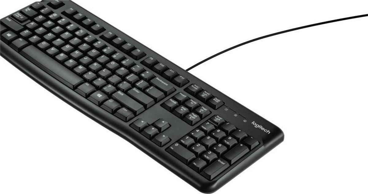 Logitech K120 - Toetsenbord - QWERTY US ANSI - Zwart