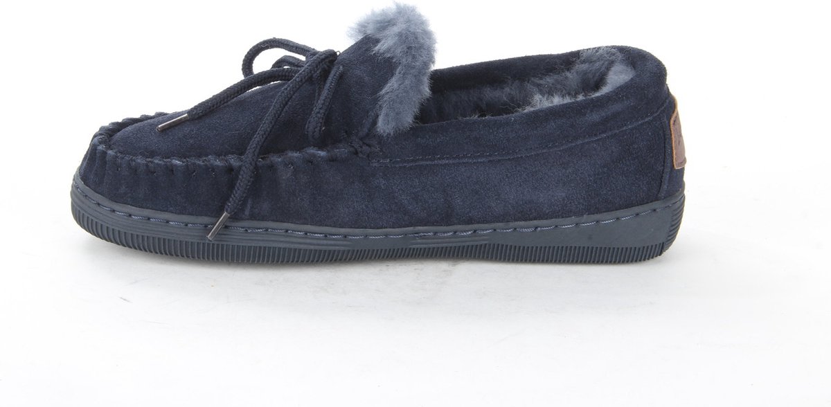 Warmbat - maat 39 - Koala Dames Sloffen - Donkerblauw