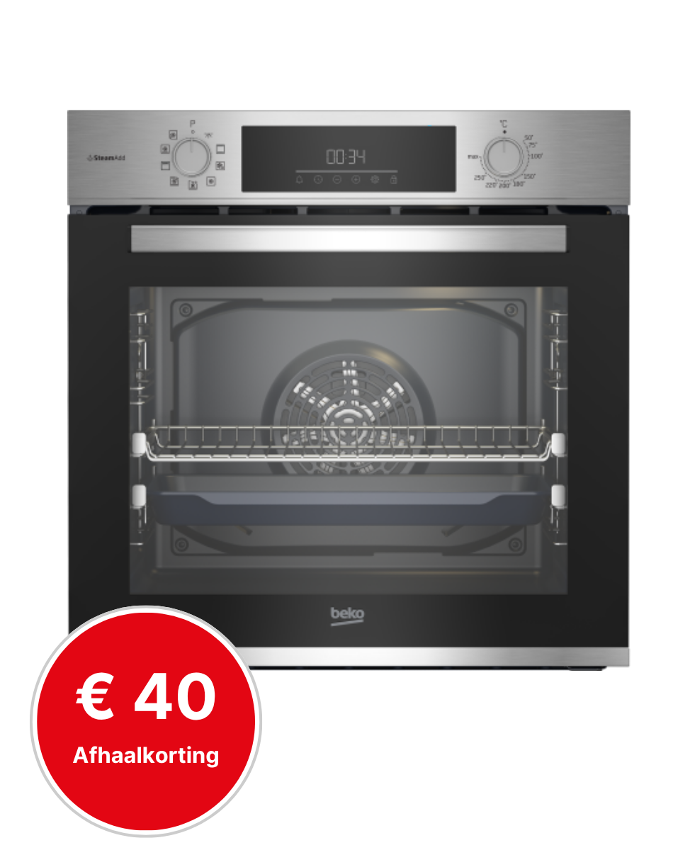 oven, electric, roestvrij staal, glazen deur, ventilatoroven