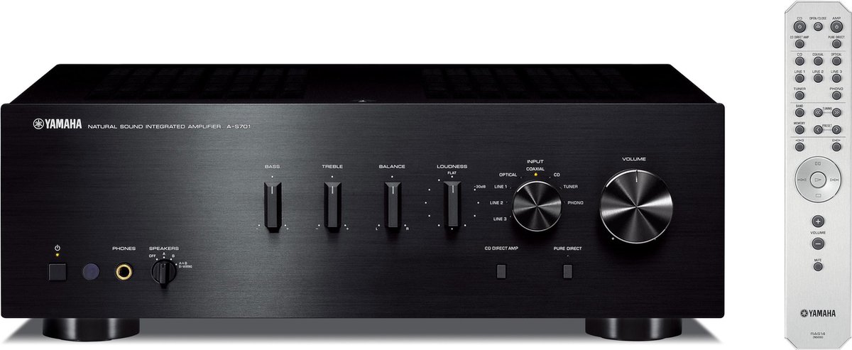 Yamaha A-S701 Versterker - Zwart