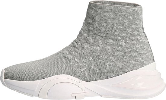 Guess Baylora Dames Sneakers - Zilver - Maat 38