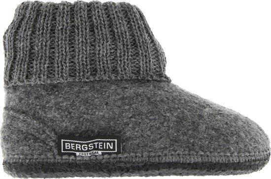 Bergstein Cozy - maat 20 - Sloffen Unisex Junior - Grey