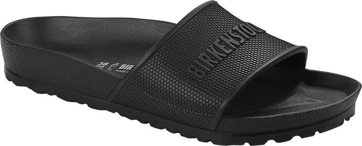 Birkenstock - maat 44 - Barbados EVA Black Regular  - Heren Slippers - Black