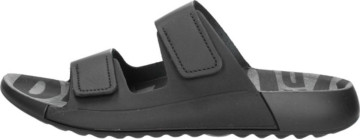 sandalen, slippers, open-toe, strap, druksluiting